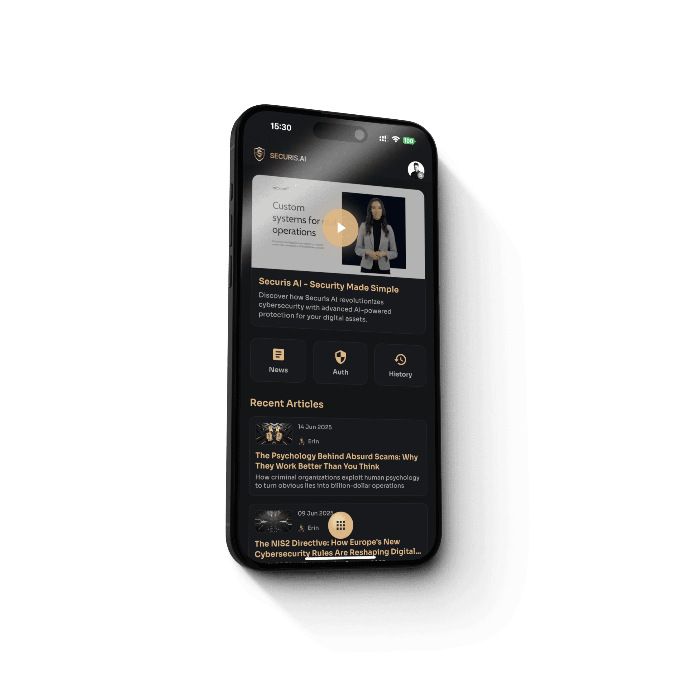 Securis.AI Mobile App